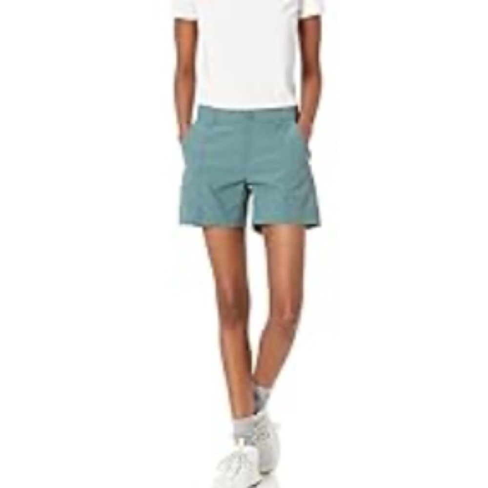 🟣 BOGO! NWT! Amazon Essentials Women's Stretch Woven 5 Inch Hiking Shorts